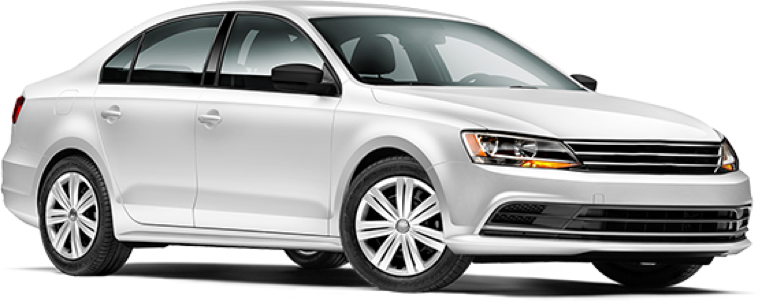 Coche tipo sedan color gris